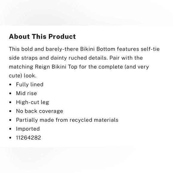 Frankie’s Bikinis X PINK Victorias Secret string Bikini Set - Picture 6 of 9